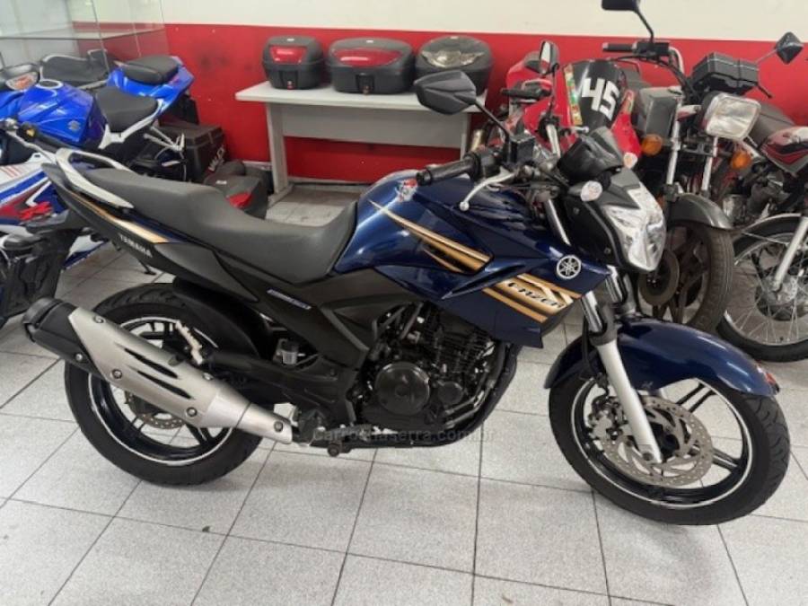 YAMAHA - FAZER - 2013/2014 - Azul - R$ 14.500,00