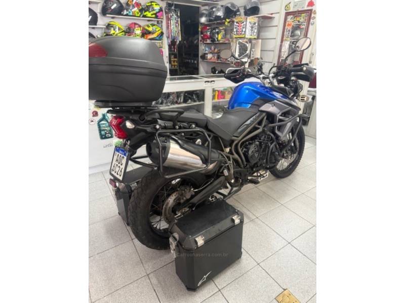 TRIUMPH - TIGER 800XC - 2015/2015 - Azul - R$ 46.500,00